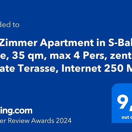 1,5 Zimmer Apartment In S-Bahn Naehe, 35 Qm, Max 4 Pers, Zentral, Private Terasse, Internet 250 Mbit Gaertringen Bagian luar foto